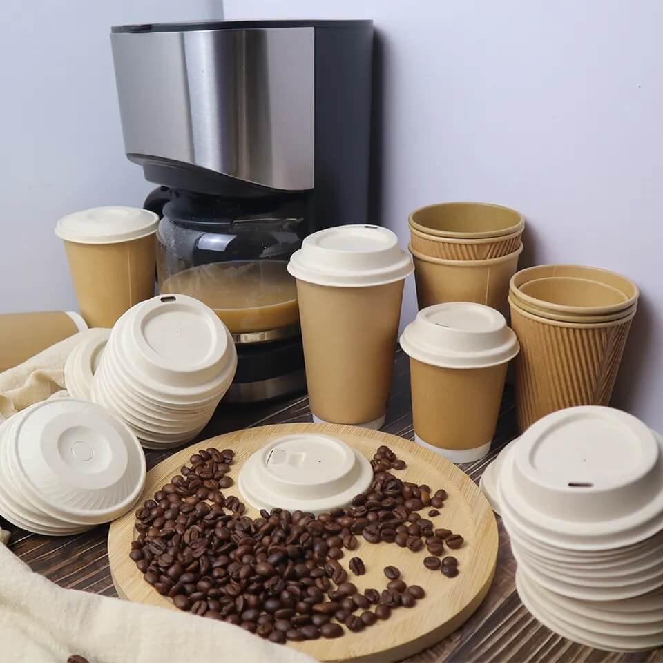 Productos de vasos de papel y caso de proyecto